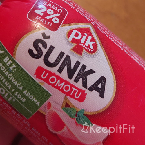 Sunka KeepItFit 🍗 Pik sunka u omoth, Pik Vrbovec nutritivne vrednosti